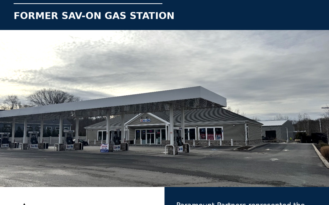 Done Deal: Former SAV-ON Gas Station